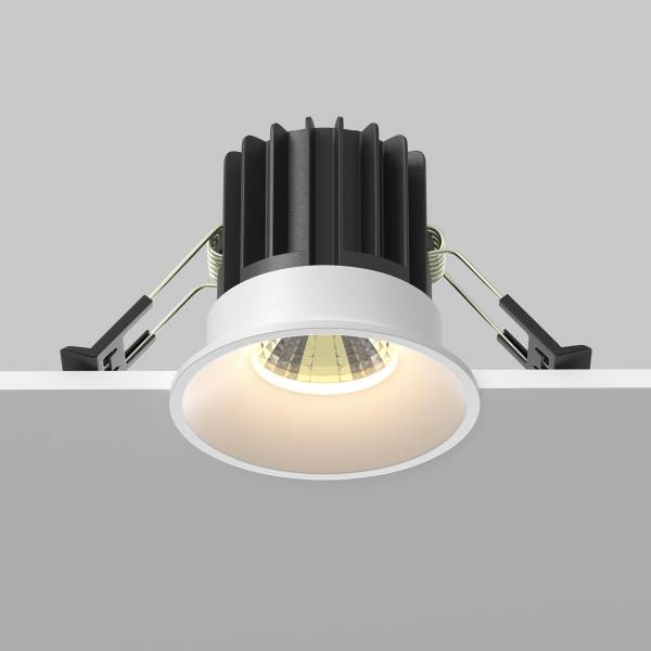 Lampada da soffitto LED Round C Alluminio - 1 punto luce