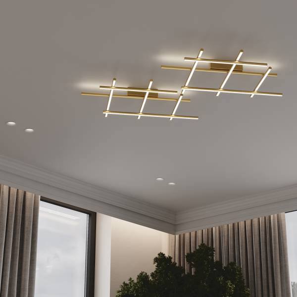 Plafonnier LED Radiance Silicone / Aluminium - 1 ampoule