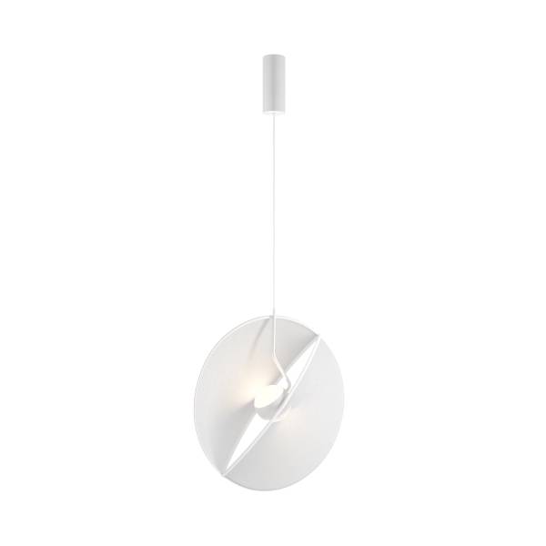 Lampada a sospensione LED Reflex Vetro fumé / Metallo - 1 punto luce
