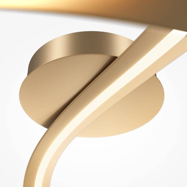 Lampada da soffitto LED Plons Silicone / Alluminio - 1 punto luce