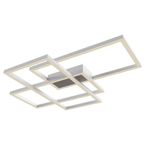 LED-Deckenleuchte Rida Acrylglas / Aluminium - 1-flammig - Weiß
