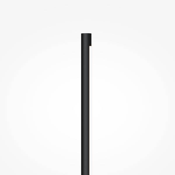 LED-Wandleuchte Renaissance Silikon / Metall - 1-flammig - Schwarz