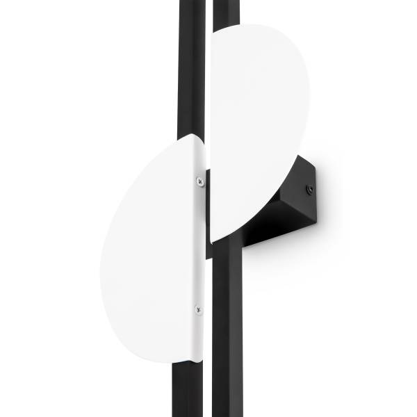 LED-wandlamp Skyline aluminium - 1-lichts