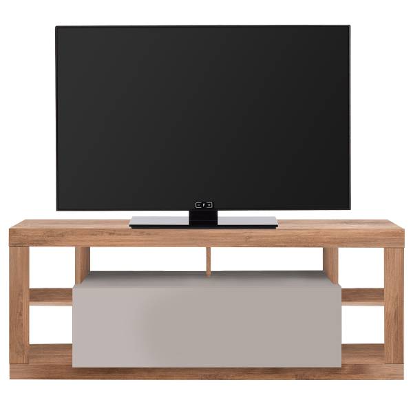 Tv-meubel Rimini kasjmierkleurig/donkere eikenlook