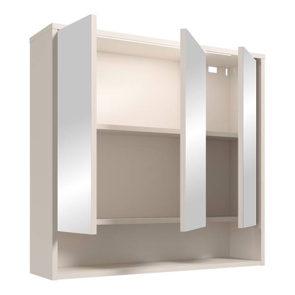 Armadietto illuminato Juvara 80 cm cashmere