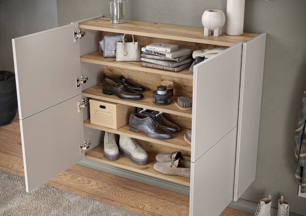 Multifunctionele kast Binetto kasjmier