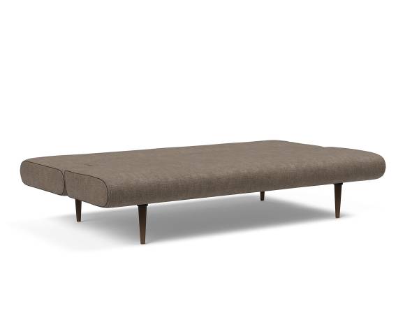 Schlafsofa Unfurl II Webstoff Esina: Matt Braun