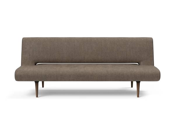 Schlafsofa Unfurl II Webstoff Esina: Matt Braun