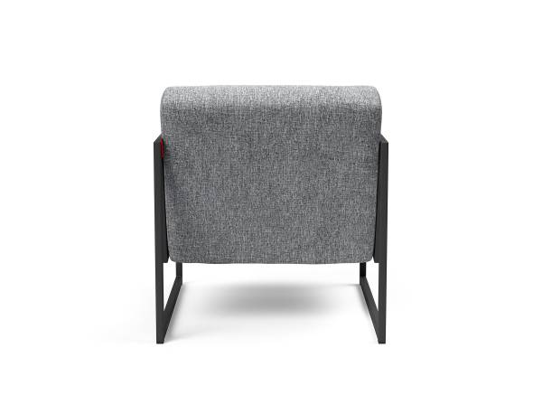 Sessel Vikko mit Armlehne Stoff Twist: Granite