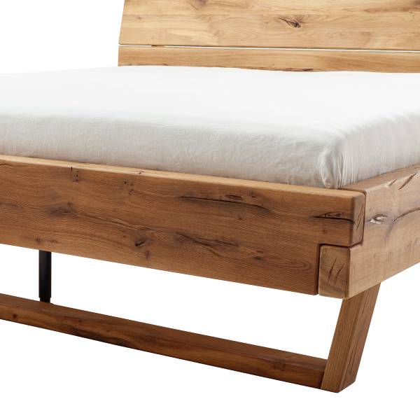 Houten bed Harmac wild eikenhout - 140 x 200 cm