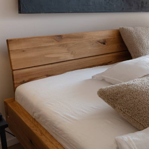 Houten bed Harmac wild eikenhout - 140 x 200 cm