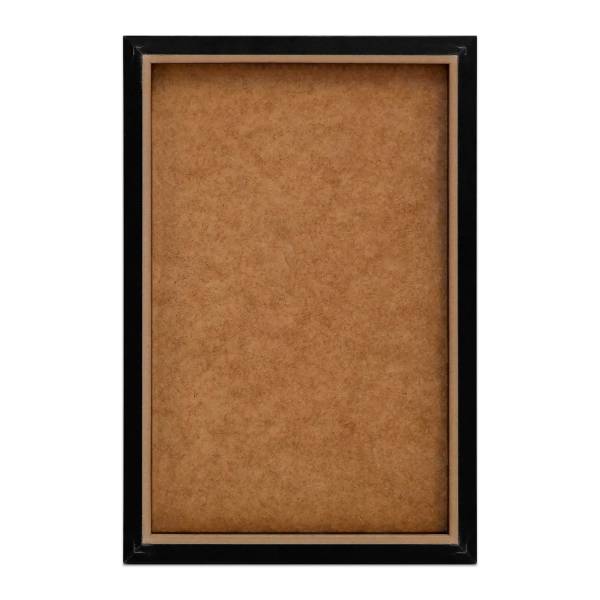 Kunstdruck Wein MDF - Schwarz / Weiß