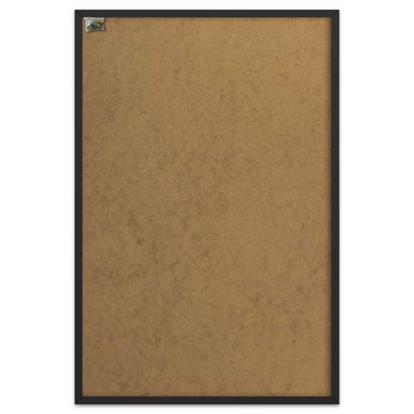 Kunstdruck Lady Gold MDF - Schwarz / Weiß