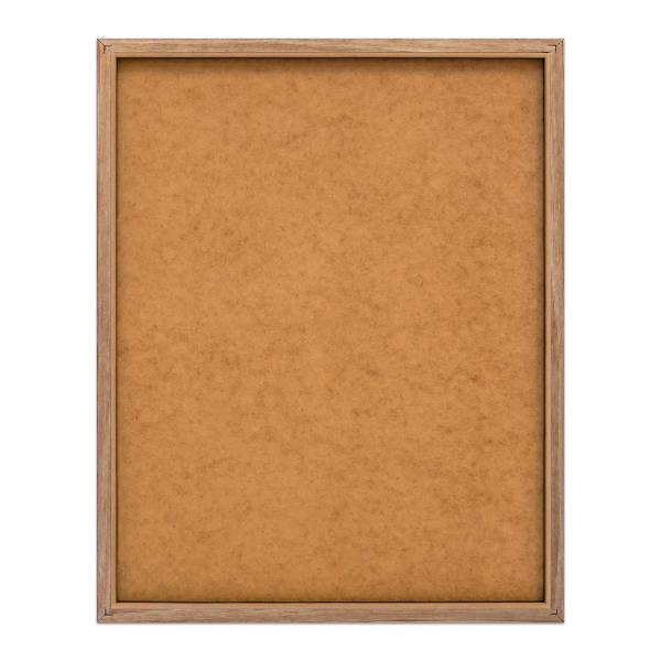 Kunstdruck Zen Lady MDF - Braun