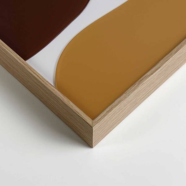 Holzbild Connected MDF - Multicolor