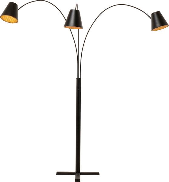 Lampadaire Cappellino Acier - Noir