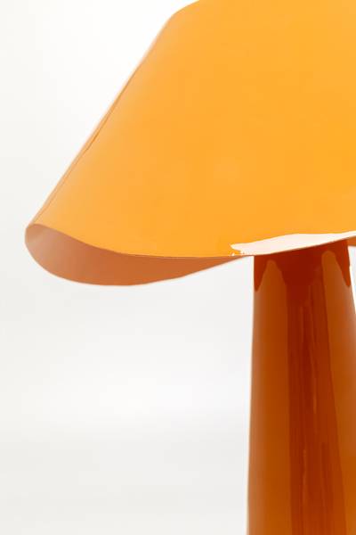 Tischleuchte Cloudy Stahl - Orange