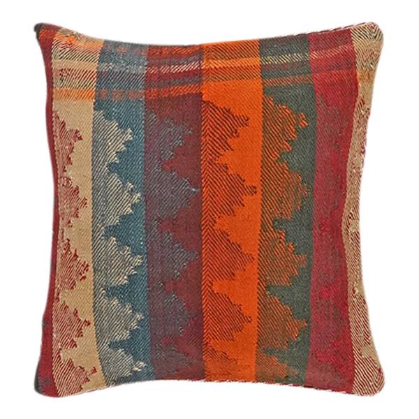 Federa cuscino Kelim 2177351 Lana - multicolore