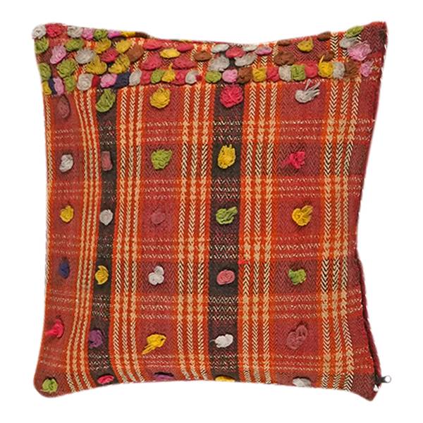 Federa cuscino Kelim 2177353 Lana - multicolore