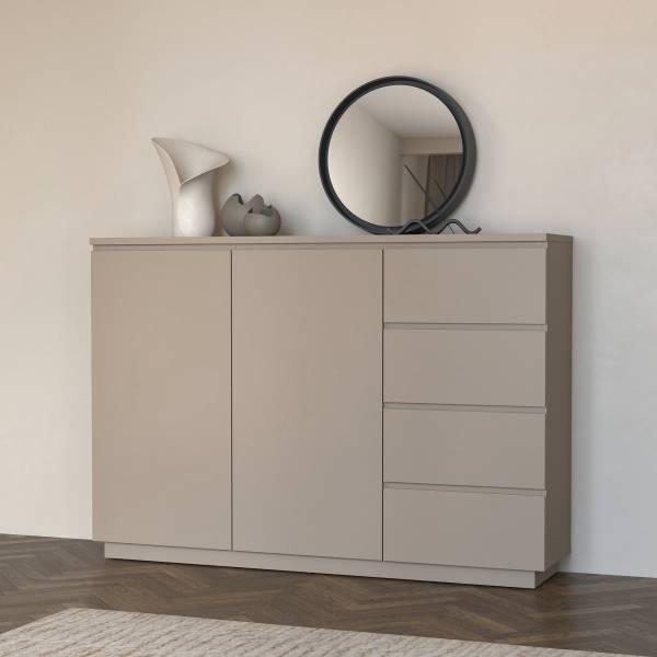 Madia larga 150 cm YARA Grigio sabbia