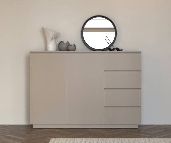 Madia larga 150 cm YARA Grigio sabbia