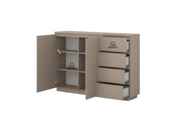 Madia larga 150 cm YARA Grigio sabbia