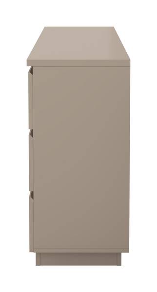 Dressoir YARA 4 lades zandgrijs