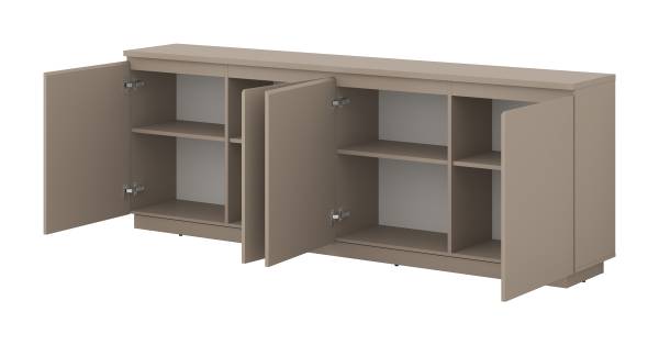 Enfilade YARA avec 4 portes Gris sable