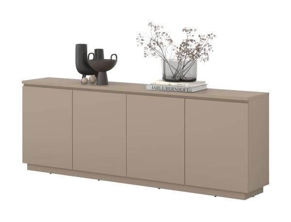 Enfilade YARA avec 4 portes Gris sable