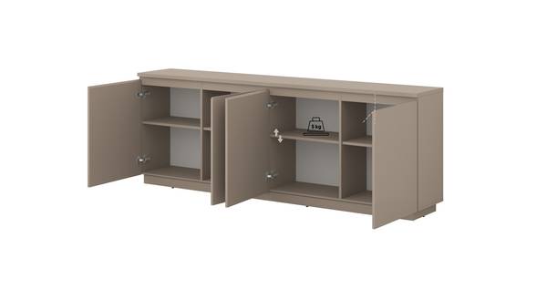 Enfilade YARA avec 4 portes Gris sable