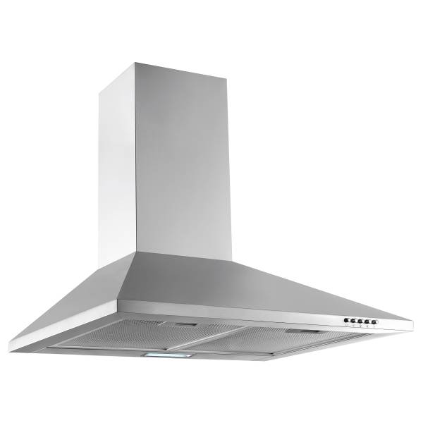 Kaminhaube Respekta 60 cm A Silber