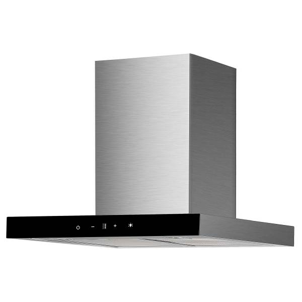 Cappa a camino Respekta 60 cm argento
