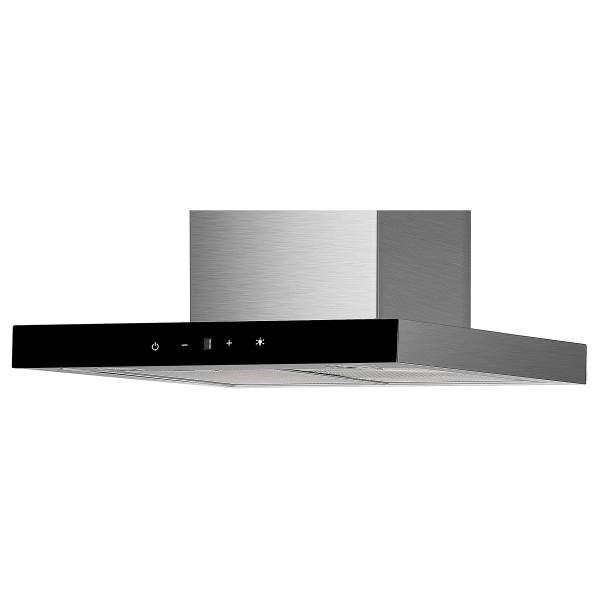 Cappa a camino Respekta 60 cm argento