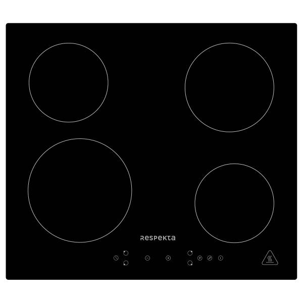 Oven- en kookplaatset autark Respekta X zwart