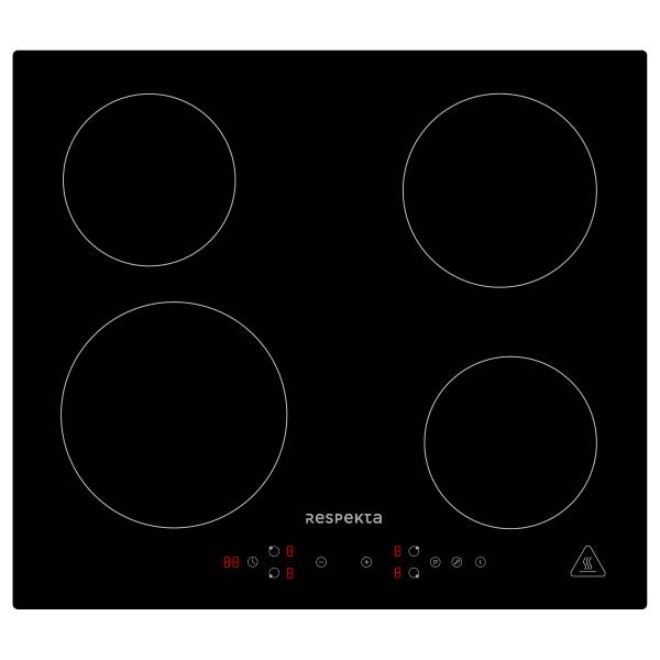 Oven- en kookplaatset autark Respekta X zwart