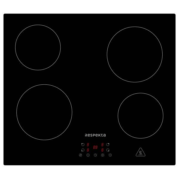 Oven- en kookplaatset autark Respekta B zwart