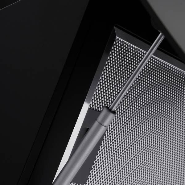 Schräghaube Respekta 60 cm C Schwarz