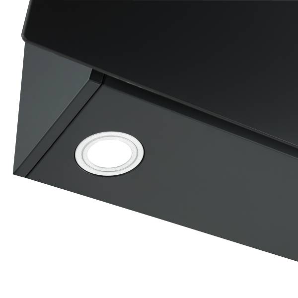 Schräghaube Respekta 60 cm C Schwarz