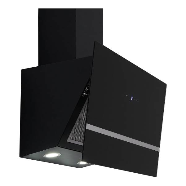 Schräghaube Respekta 60 cm E Schwarz
