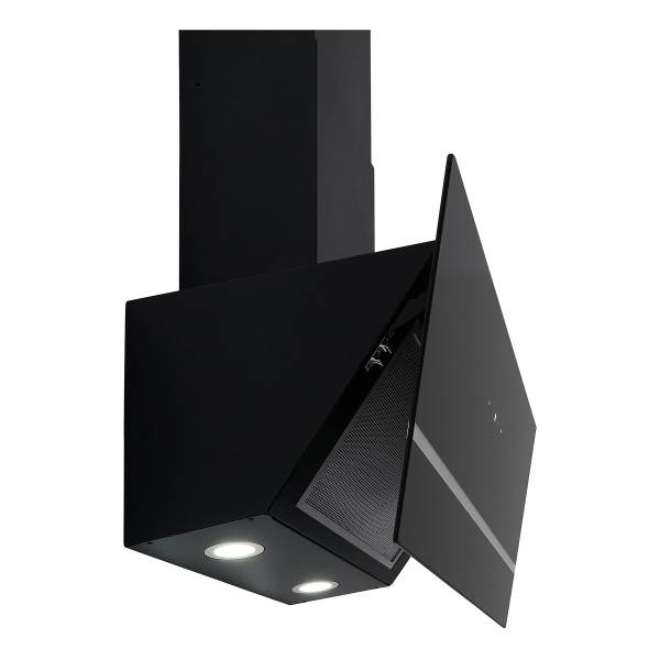 Schräghaube Respekta 60 cm E Schwarz