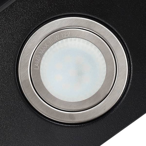 Schräghaube Respekta 60 cm E Schwarz