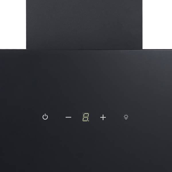 Schräghaube Respekta 60 cm E Schwarz