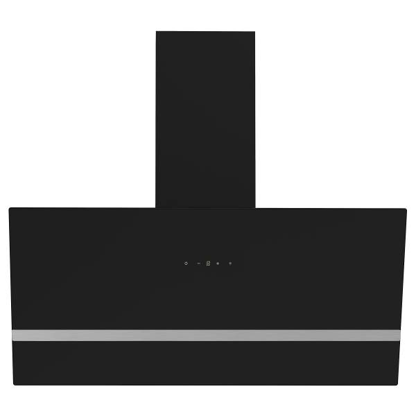 Schräghaube Respekta 90 cm C Schwarz