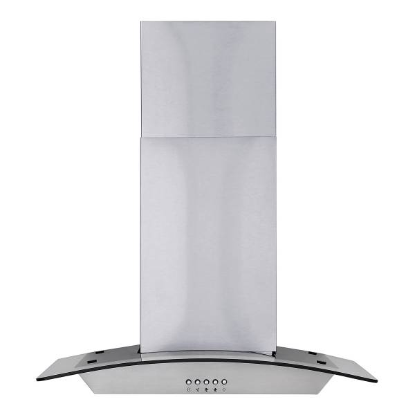 Hotte en verre Respekta 60 cm Argenté