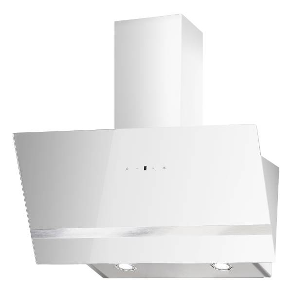 Schräghaube Respekta 80 cm D Weiß