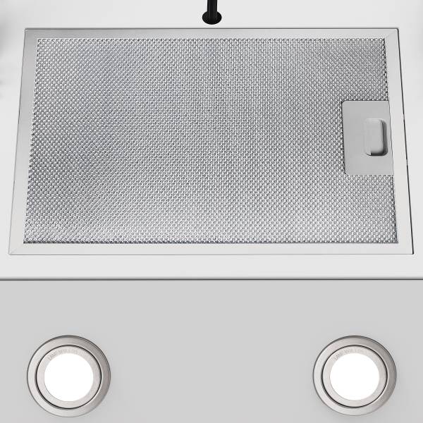 Schräghaube Respekta 80 cm D Weiß