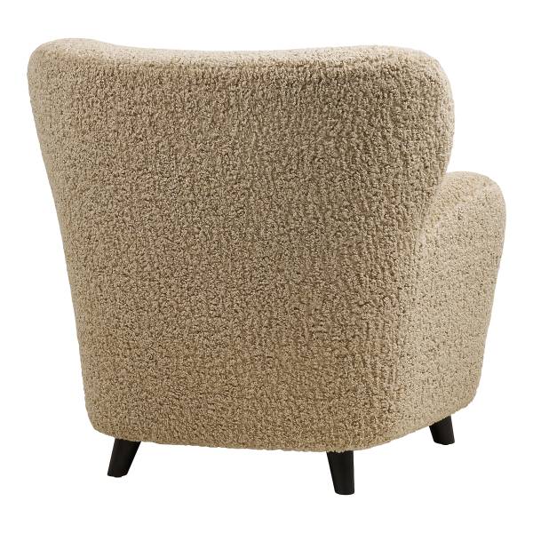 Loungesessel Dusta Teddystoff