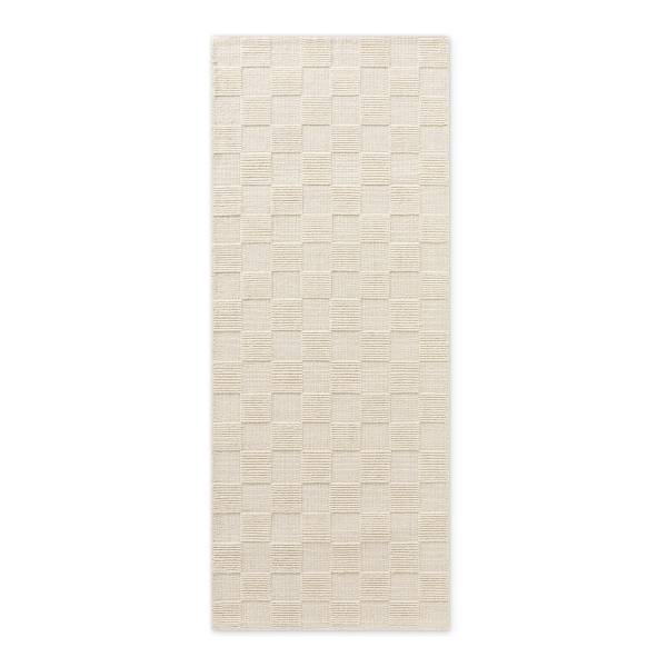 Tapis de couloir Scala Laine - Crème
