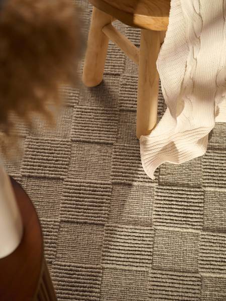 Wollteppich Scala Wolle - Beige - 200 x 300 cm