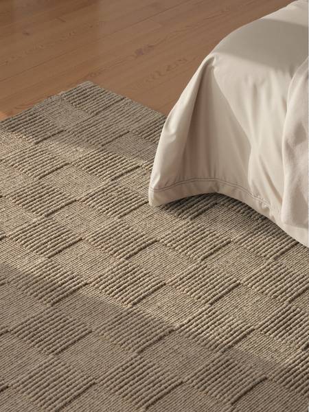 Wollteppich Scala Wolle - Beige - 200 x 300 cm